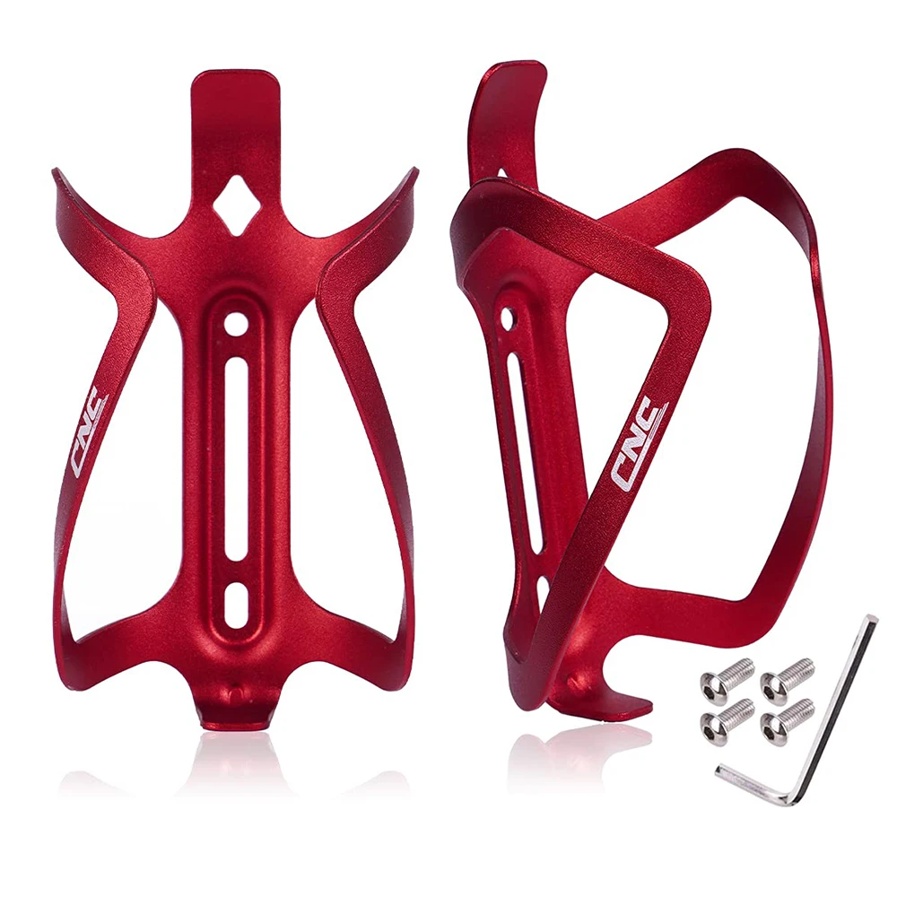 

1pc Bike Water Bottle Holder Road Bike Bottle Cage Ultralight Aluminum Alloy Water Bottle Holder for Mountain Road Bicycle