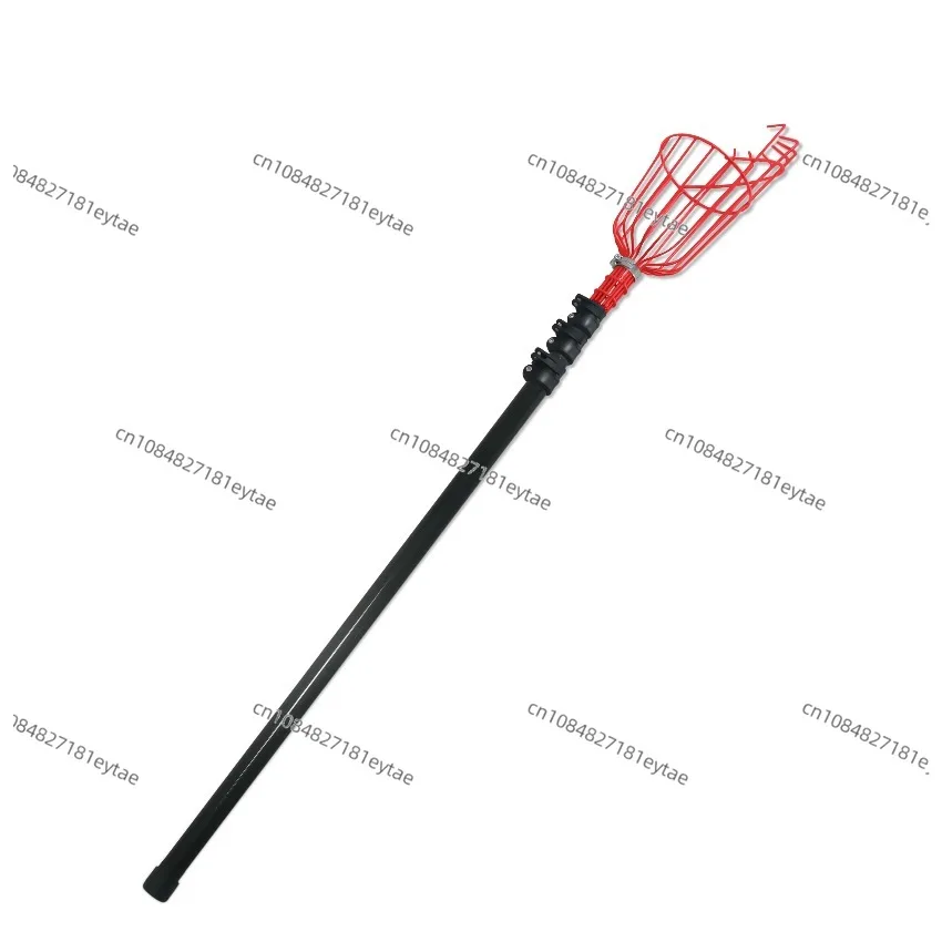 15ft Carbon Fiber Telescopic Extension Pole Agricultural Tool for Fruit Picking Harvesting High Reach Catcher Equipment