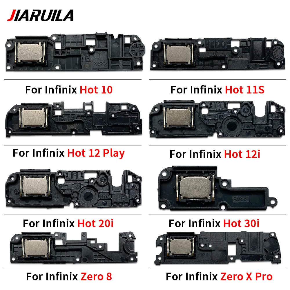 10Pcs, Loud Speaker Buzzer Ringer Loudspeaker Flex For Infinix Hot 10i 10 Play 11S 12 12i 20 20i 30 30i Pop 7 Zero 8 X Neo Pro view 5