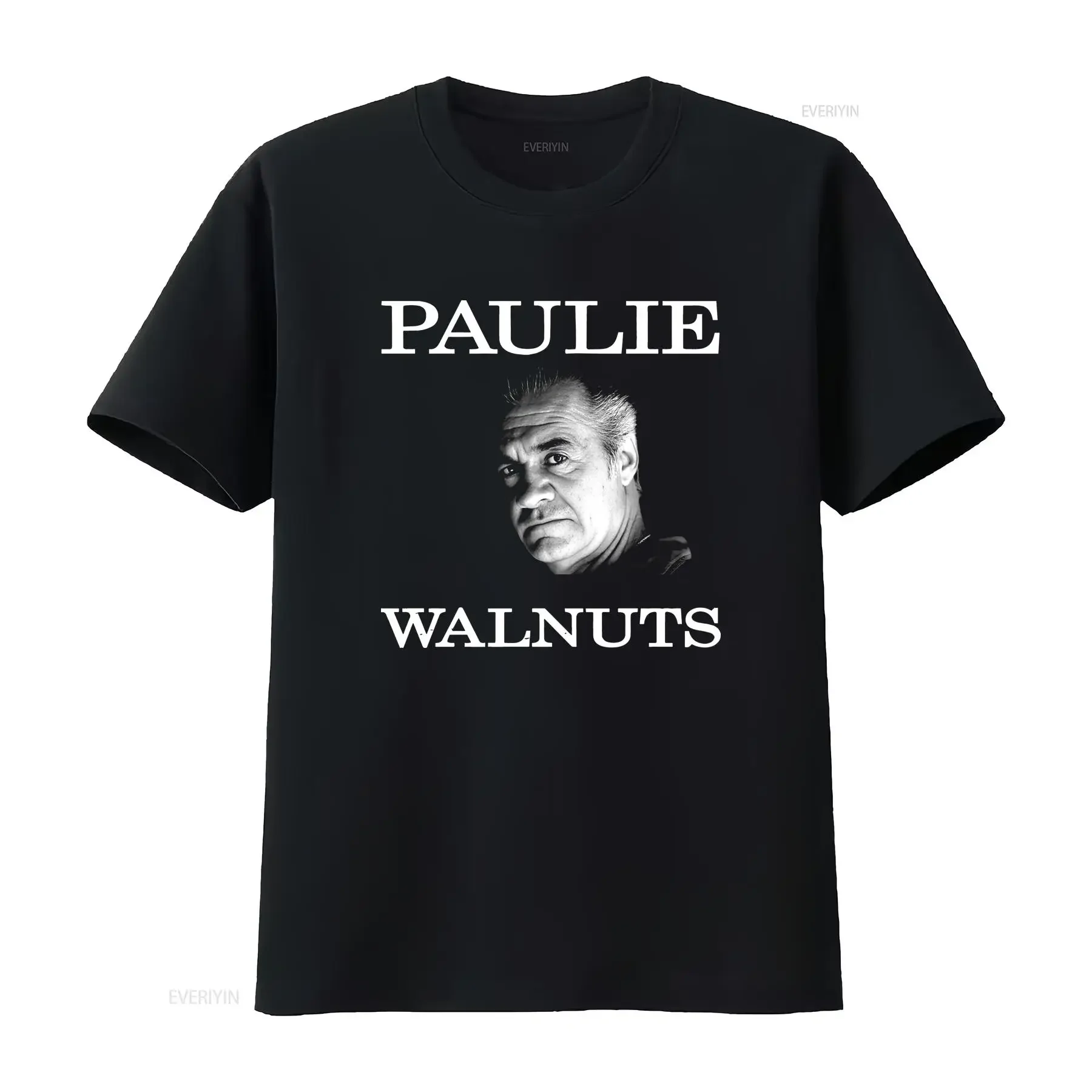 Mafia T Shirt Men The Sopranos Paulie Walnuts Retro 90s s for Dad vintage Washed Stretched Comfortable Casual streetwear
