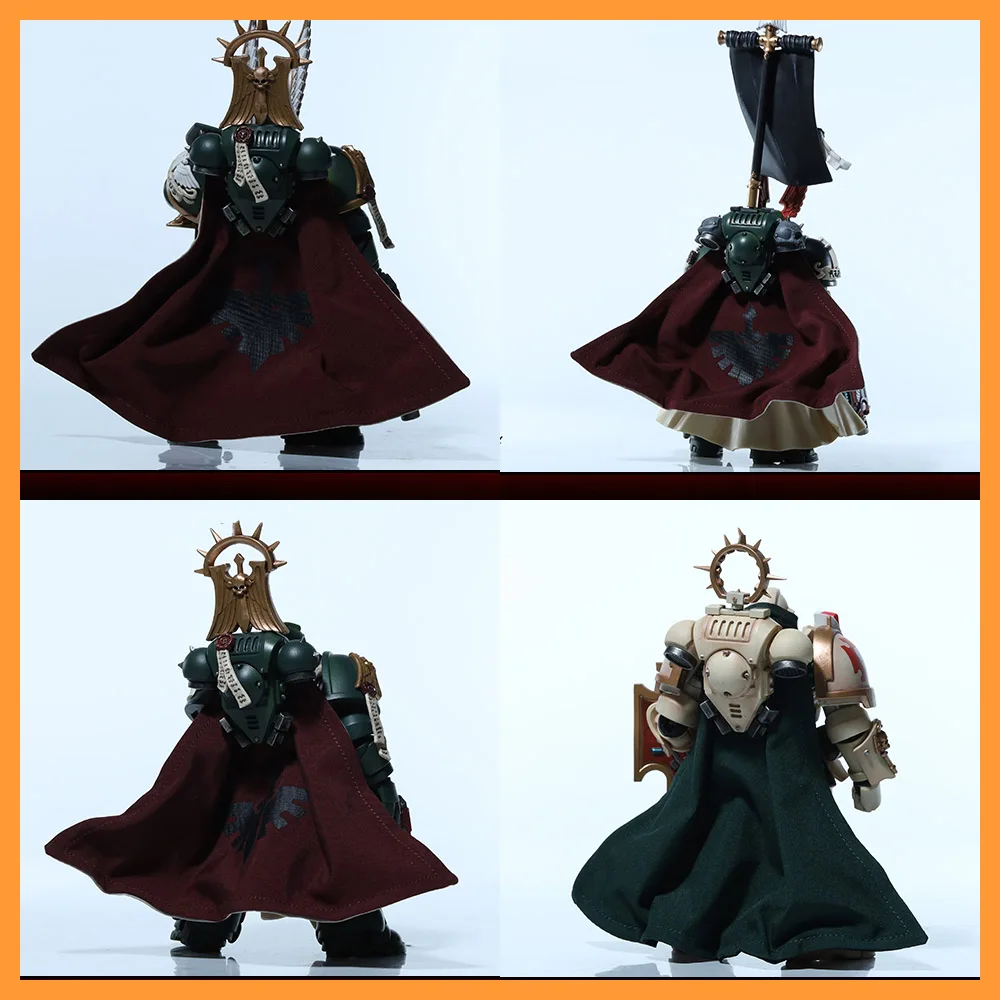 

[Only Cloak] JOYTOY WARHAMMER 1/18 Dark Angels Master with Power Fist AZRAEL Master Lazarus Bladeguard Veteran Cloak Model DIY