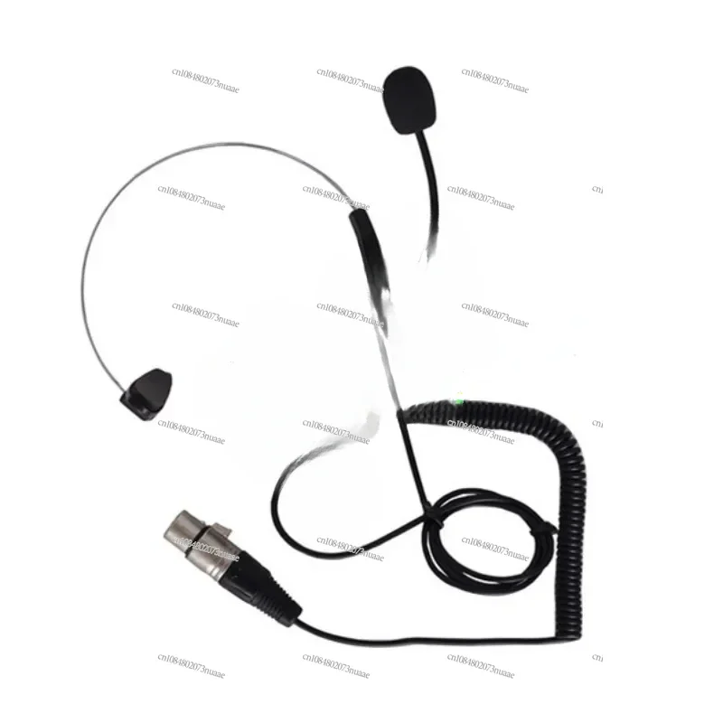 TELIKOU-NE-11 Headset, Super Lightweight Headband with Microphone, Intercom, XLR Connector, 4-Pin, 5 Pin