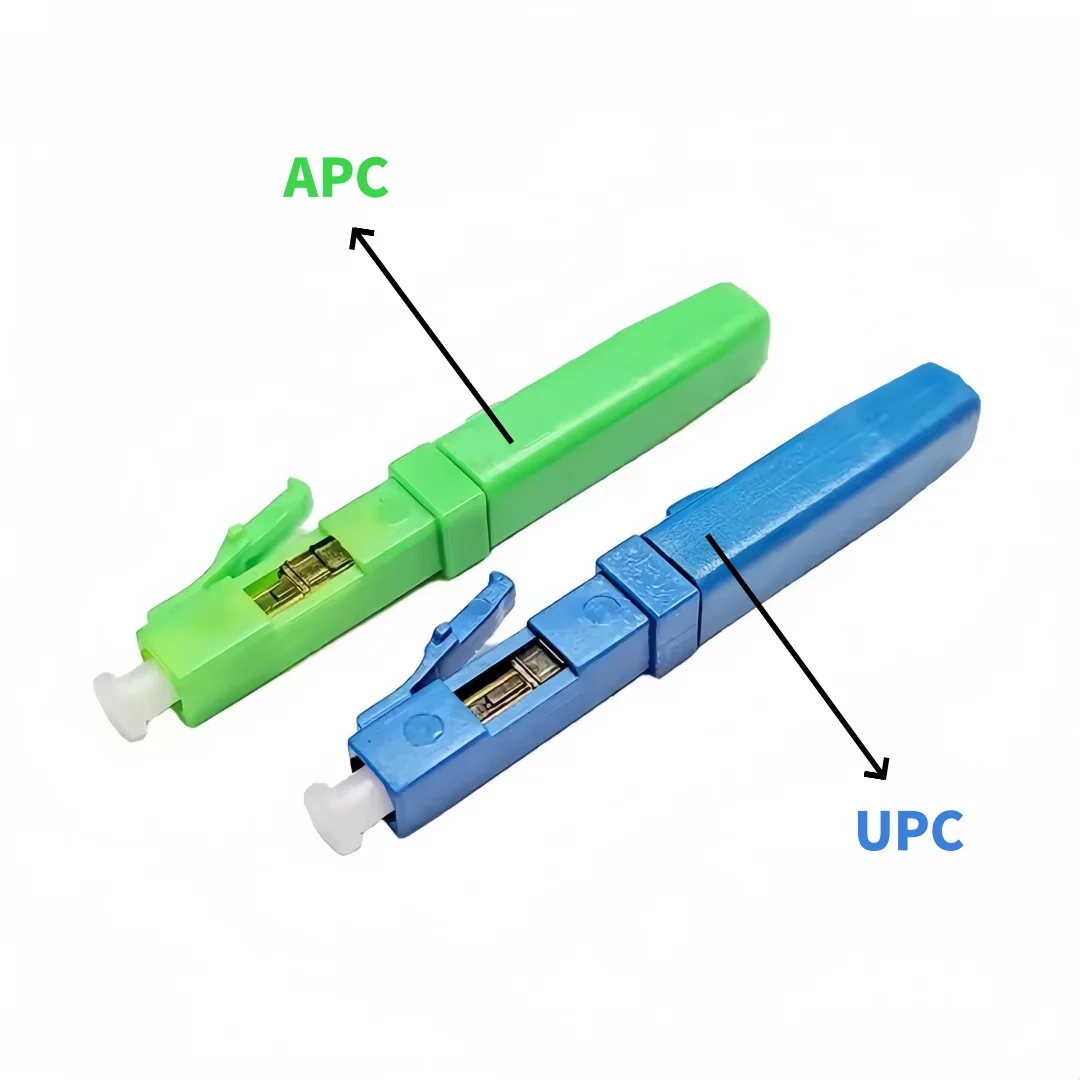 SUMMITEK 10-100pcs LC APC UPC Fast Connector Single Mode Fiber Optic Quick Connector Special for 2.0*3.0mm Optical Drop Cable