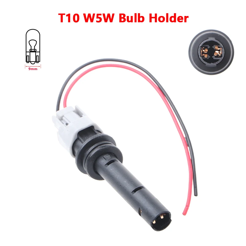 For Nissan Livina Clearance Light Car Bulb Holder T10 Socket Base Connector Wiring Accessories 1PC