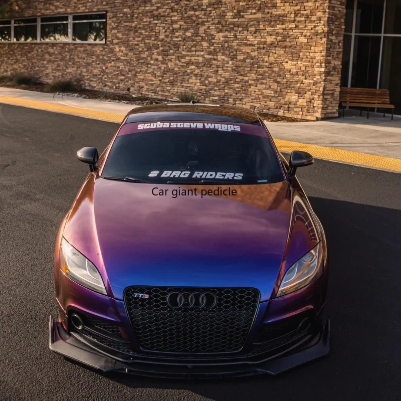 

Highest quality Gloss Purple Charm Red vinyl Wrap Film Car Wrap Film Non degumming Non fading quality Warranty 1.52M*17M roll