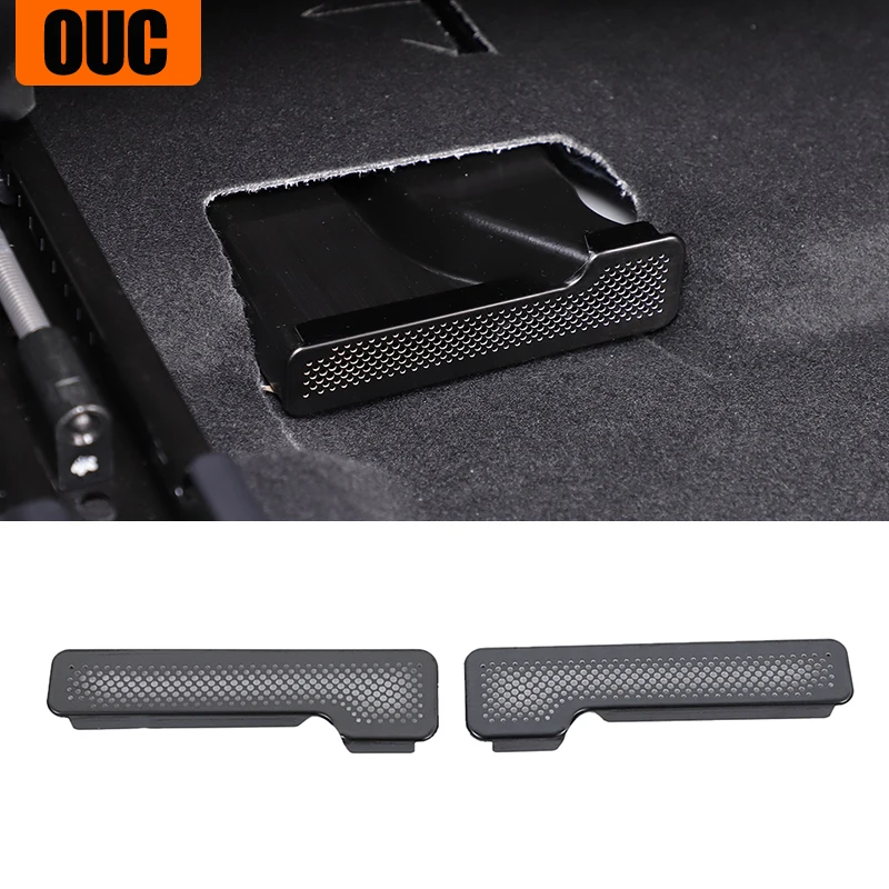 For Toyota Land Cruiser Prado 250 LC250 2024 Under Seat Air Conditioning Vents Dust Protection Covers Car Interior Accessories