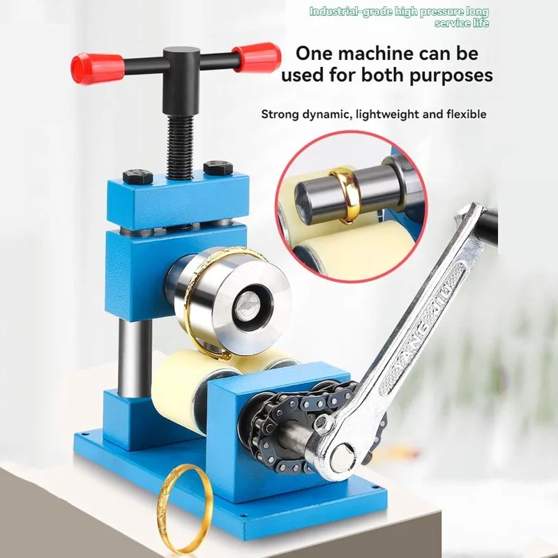 Manual Bracelet Bending Machine For DIY Jewelry Studio Shaping Silver Gold Copper Bangle Into Round Smooth Bracelets