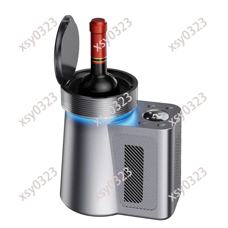 Electric Wine Cooler Mini Wine Fridge Rapid Wine Temperature Control Chilling Tool