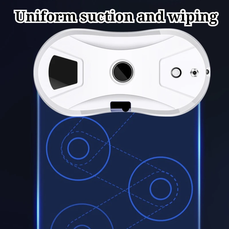 Intelligent Water Spray Electric Window Cleaner Powerful Decontamination Convenient Household Deep Cleaning Robot Window Washer