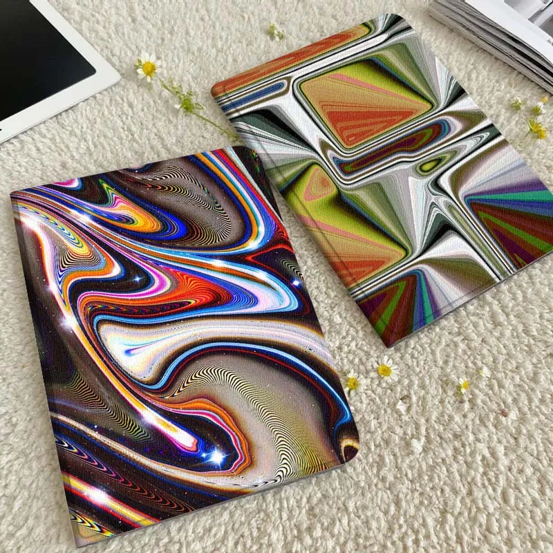 

Colorful Swirl Abstract Pattern Gift Tablet Case For Xiaomi Redmi Mini Pad SE K 2 4 5 6 7 8 2023 2025 11 8.8 11.2 10.1 Pro