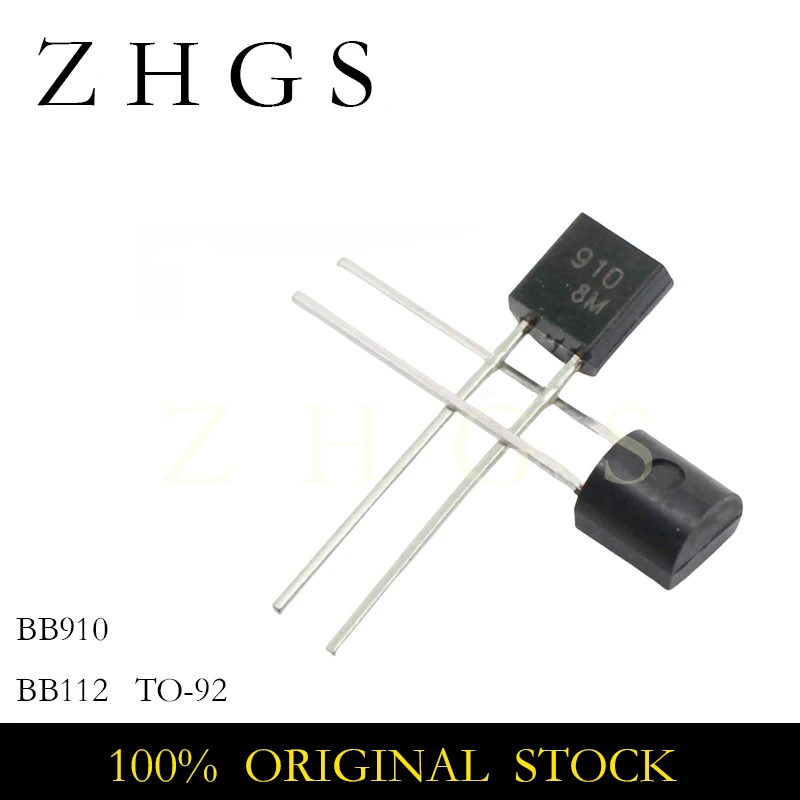 10PCS BB112 BB910 TO92 BB112 910 TO-92 AM Variation Diode with Medium Wave NEW STOCK