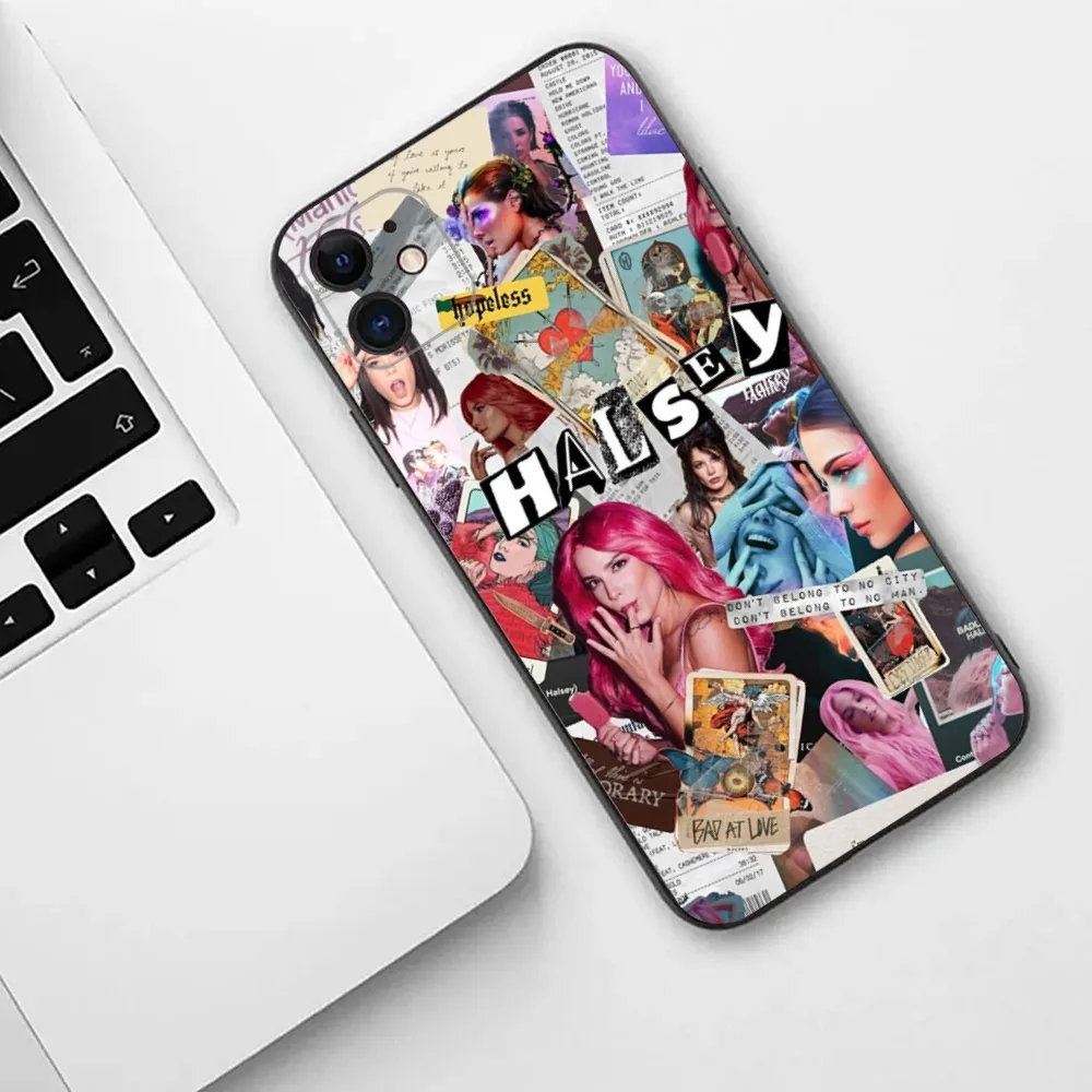 H-Halsey The End  Phone Case For iPhone 15,14,13,12,11,Plus,Pro Max,XS,X,XR,SE,Mini,8,7 Soft Silicone Cover