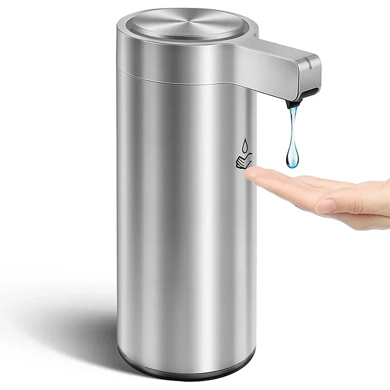 Stainless Sense Auto Soap Dispenser 9 oz/270ml Automatic Soap Dispenser Hand & Dish Liquid soap Dispenser for Bathroom