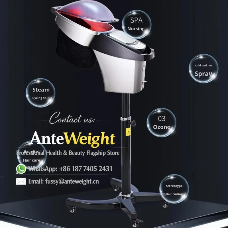 Hair Steamer O3 Ozone Biochemical Device for Salon Hair Care
