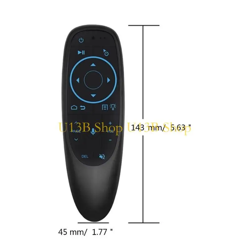 U13B G10S Probt 2.4G Controle remoto Giroscópio Aprendizagem ar iluminada Mouse