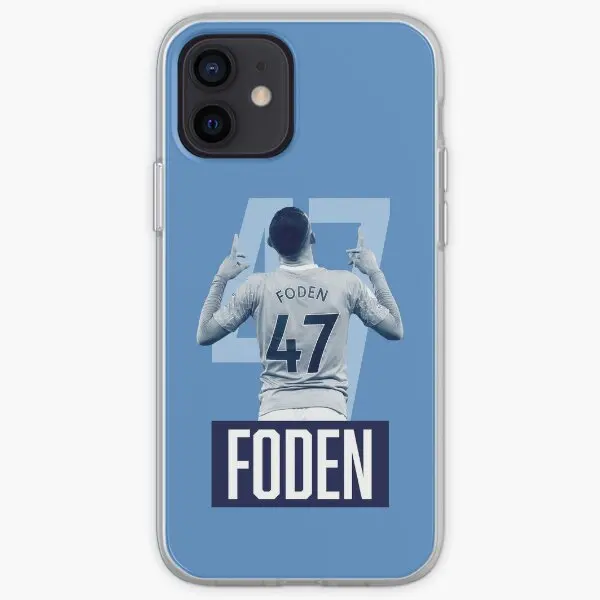 Phil Foden Iphone Tough Case  Phone Case Customizable for iPhone 11 12 13 14 Pro Max Mini 6 6S 7 8 Plus X XS XR Max TPU Flower