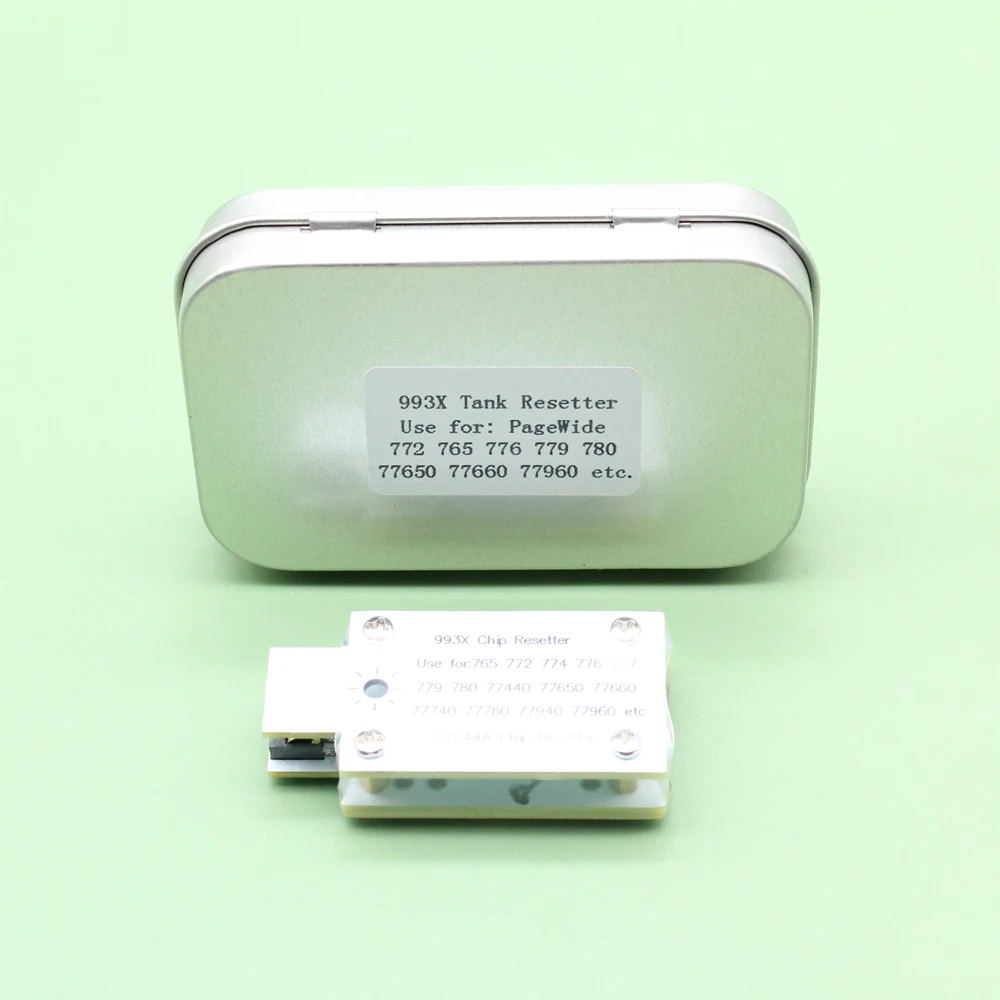 Maintenance Tank Chip Resetter For HP 991 990 992 993 For HP PageWide 755dn 774dn 774dns 750dn 750dw 772dn 772dw 777z 777zs