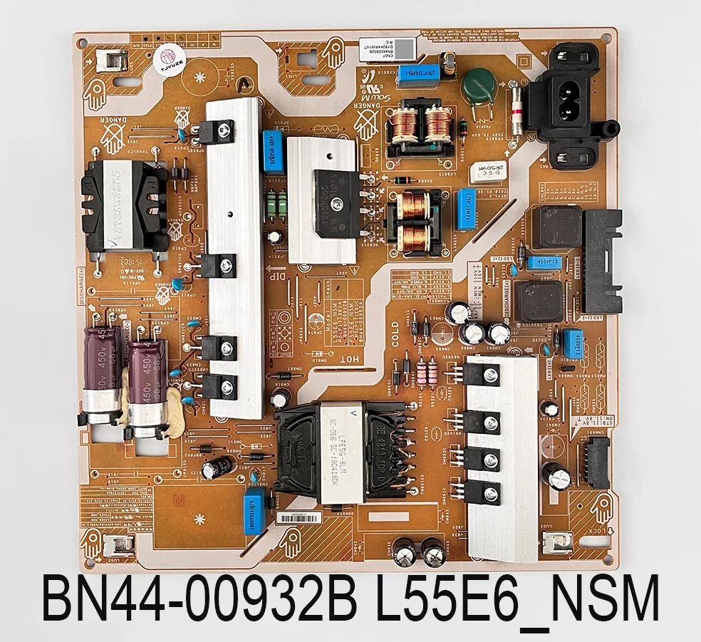 Brand New BN44-00932B L55E6_NSM Power Supply Board fits UN58NU710DF UN58NU7100G UN58NU7100F UN58MU6070E UN55NU7300K UN55NU7300G