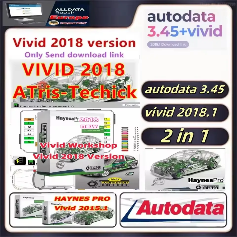 

Latest 2025 Version HAYNES PRO Vivid 2015.1+vivid 2018 Software Automotive Workshop DATA Repair Software