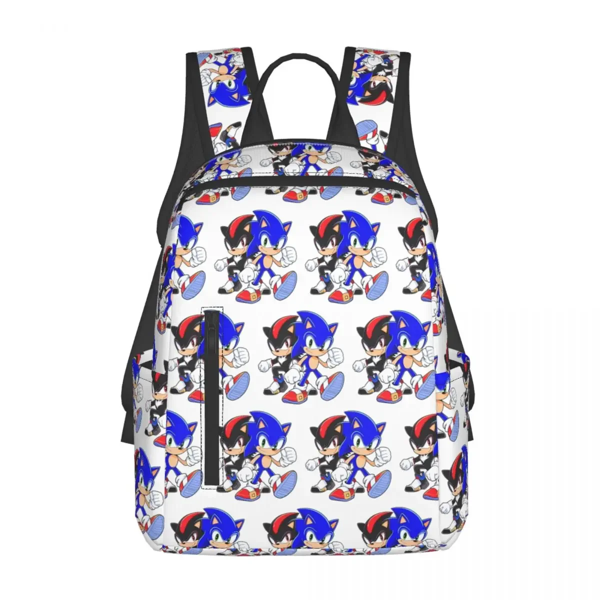 Sonic Shadow Cartoon The Hedgehog  Backpack Daypack Boys Girls BookBag School Bag Shoulder Bags for Men Women