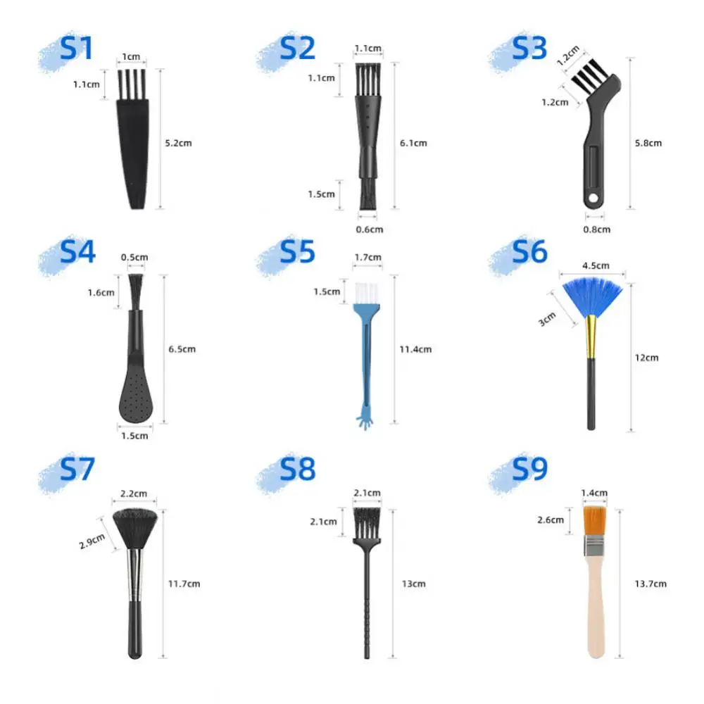 Newset tragbare anti statische Staub bürste Reinigungs set für Computer tastatur kleines Loch Raum Laptop Tablet universa