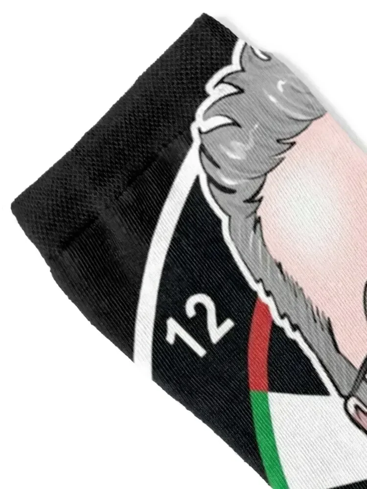 جوارب Caricatura Stephen Bunting by Darts Attack جديدة فضفاضة مع طباعة جوارب عصرية للرجال والنساء #2