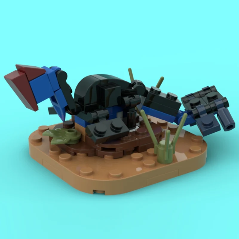 Creators Animal Series Model MOC Building Bricks Oviraptor Nest Modular Technology Gifts Holiday Assemble Children Toys Suit