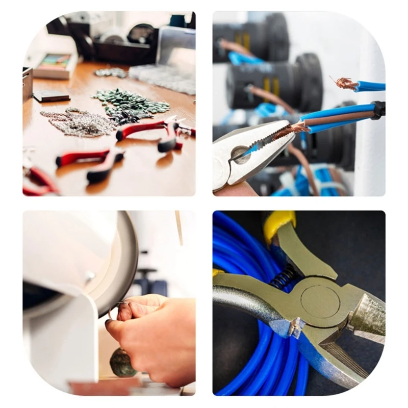 Set of 3 Jewelry Crafting Pliers for Artistic Work Ergonomic Jewellery Plier