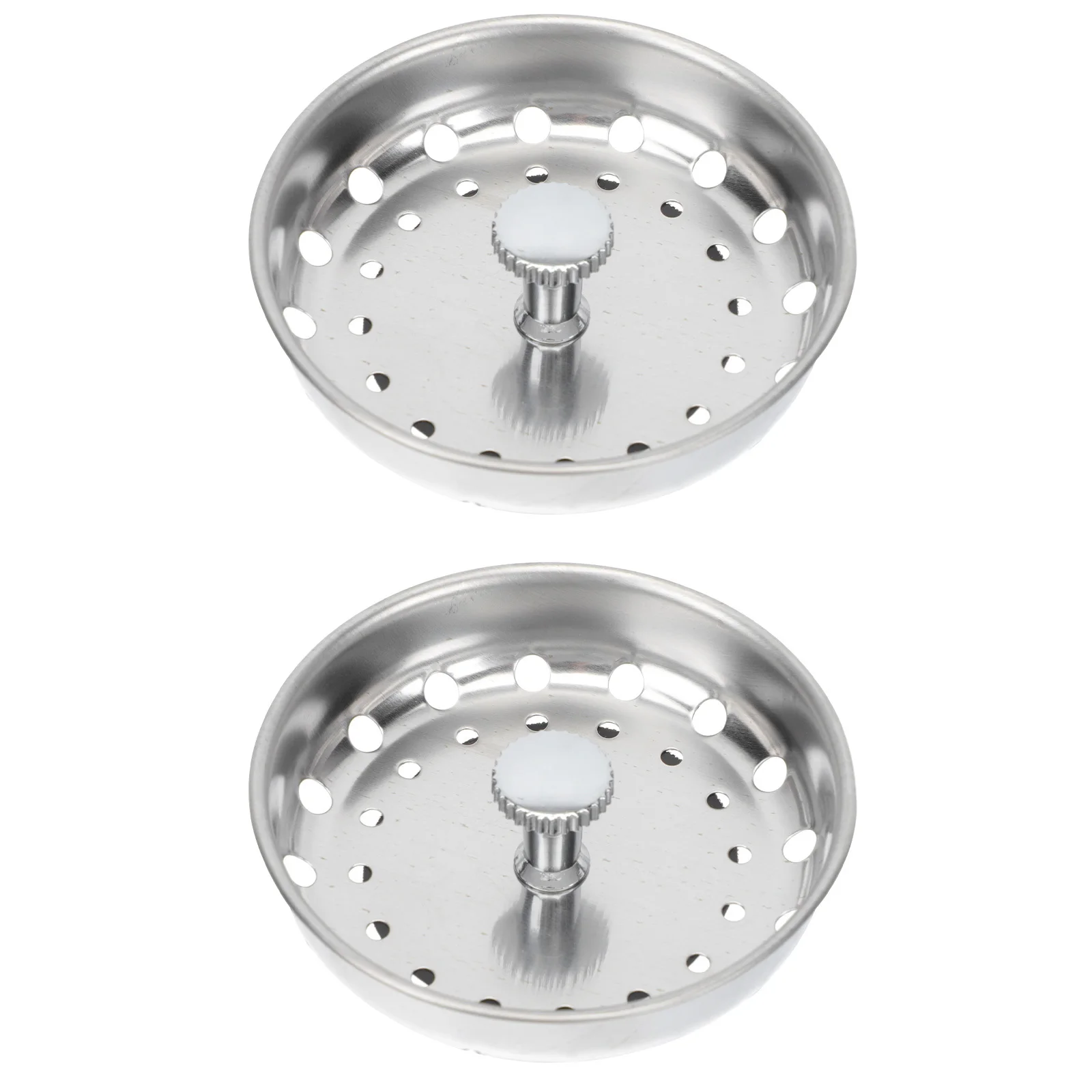 2 шт., сливная крышка из нержавеющей стали для кухонной раковины, пробка для мойки, аксессуары для домашней мойки, крышки сливного фильтра для кухни