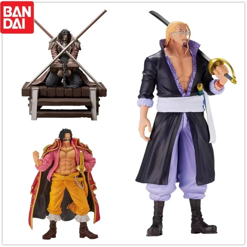 

Bandai Original ONE PIECE Roger Execution Platform 19 21CM Anime Action Figures Toys for Kids Gifts