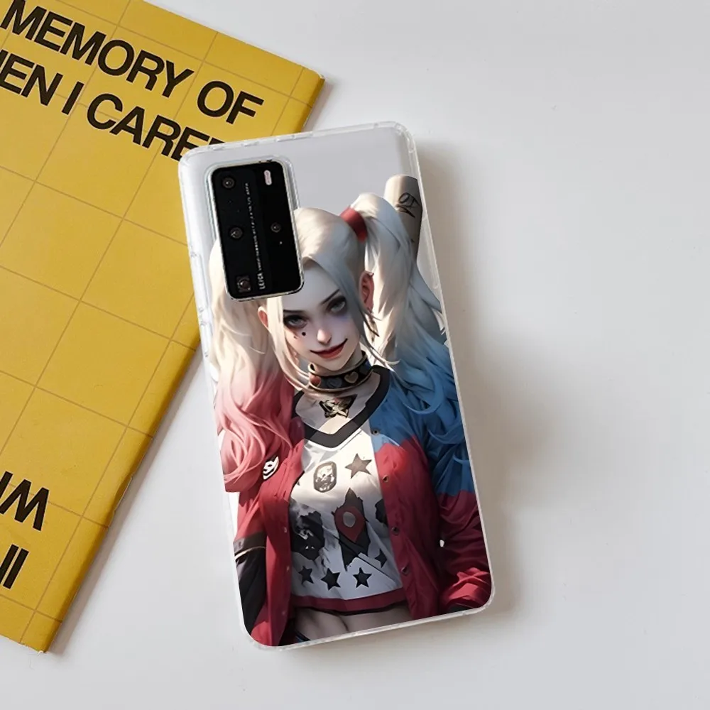 S-Suicide S-Squads Phone Case for Samsung A12 21 30 31 51 52 70 71 for Redmi8 9 10 for Honor10 70 50 Clear Case