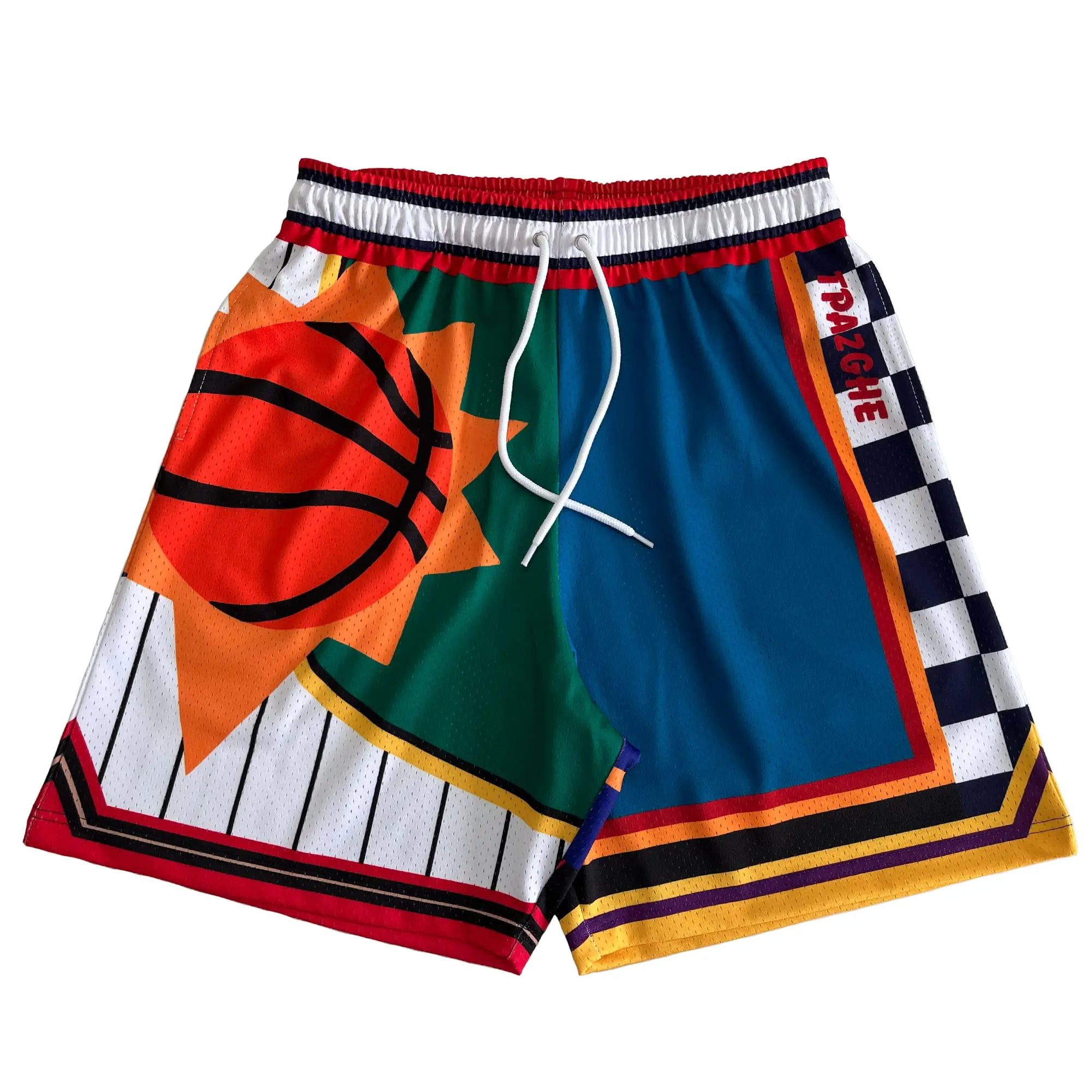 Y2K Summer Basketball Shorts Loose And Breathable Quick Drying Drawstring Shorts Men\'s Sweat Wicking Training Casual Pants