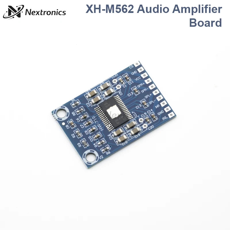 1/3/5/10PCS XH-M562 TPA3116D2 Dual Channel Digital Stereo Audio Power Amplifier Board 2x50W 50W+50W DC 12V-24V D Class