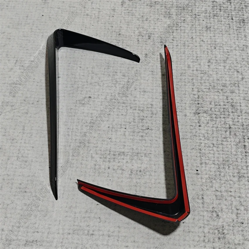 Gloss Black For VW Golf MK7 GTI 2013-2017 ABS Car Front Bumper Fog Light Intake Frame Grille Splitter Spoiler Side Air Vent Trim view 6