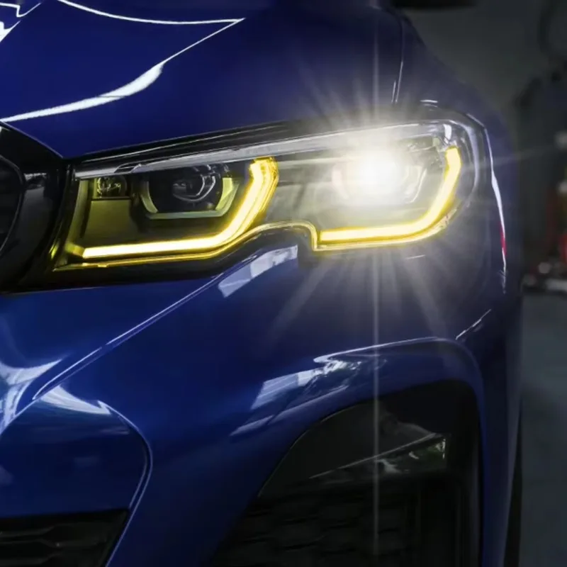 

19-22 Year 3 Series G20 G28 Plug and Play Laser Headlight LED RGB Upgrade for BMW G20 Headlights 330 M340i
