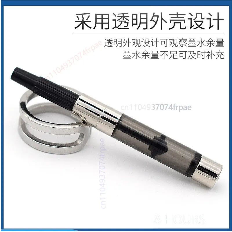 sheaffer-ロータリーファウンテンペンインクコンバーター用透明デザイン交換用フィラーペンアクセサリー（ボトル入りインク用）