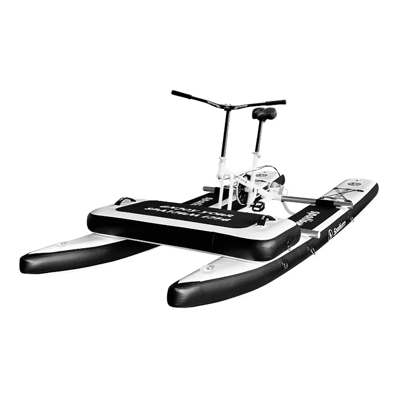 

Inflatable Cycle Pontoon Water Bike Pedal Boat Inflatable Portable Hydro Water Bike Bicycle for Sale