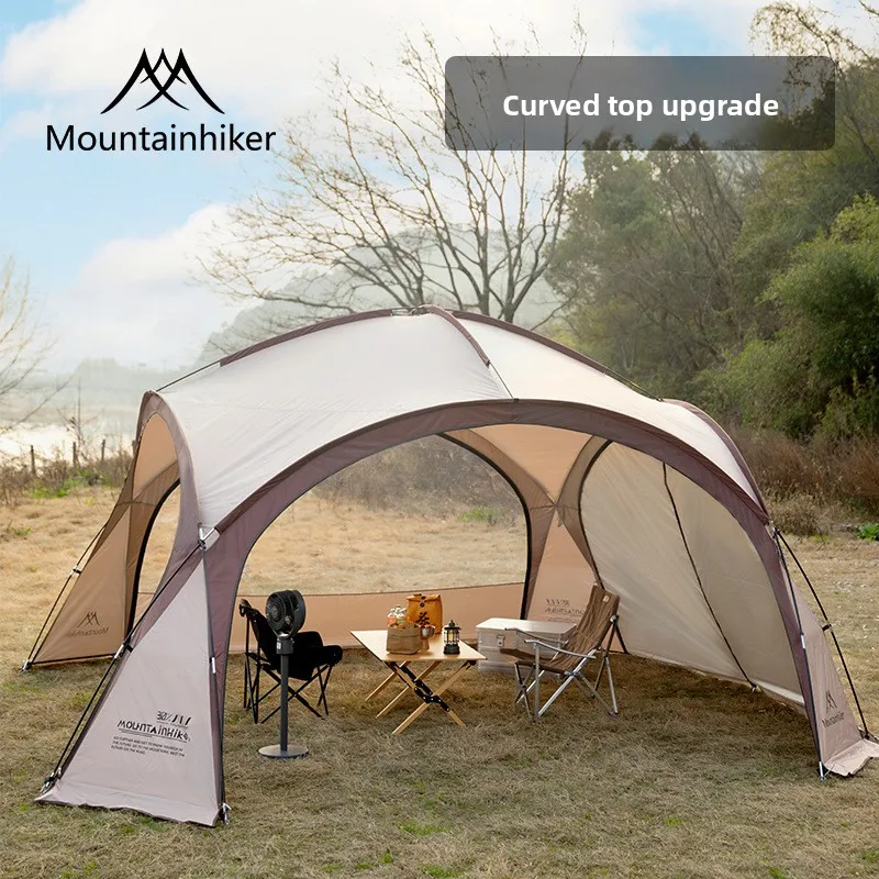 

Купольный открытый кемпинг, солнцезащитный козырек, солнцезащитная палатка, большой навес, многоместный навес большой емкости для кемпинга