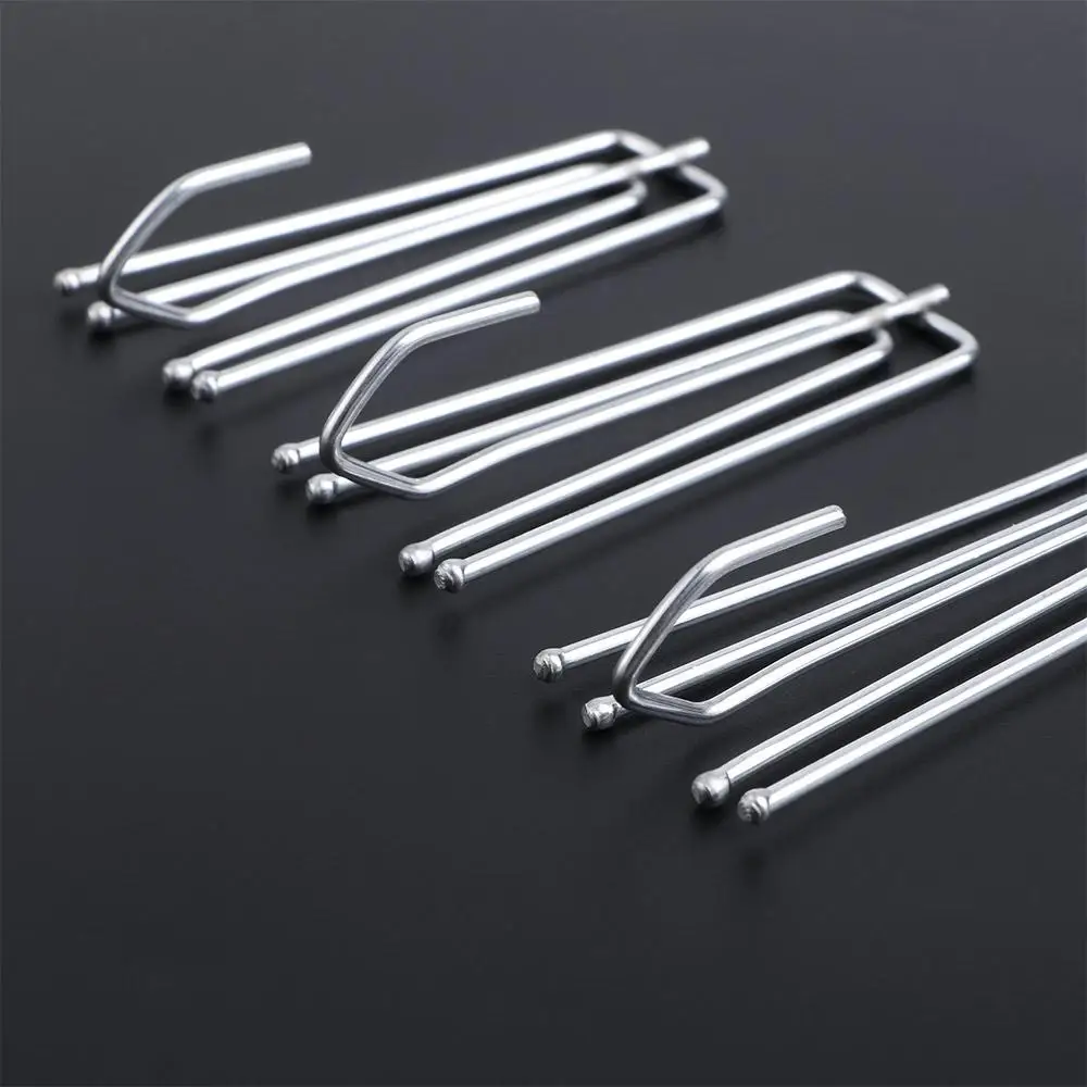 Steel 4 Prongs Hangers Bathroom Curtain Curtain Accessory Window Door Pleat Clips Curtain Hooks Drapes Pin Drapery Hook