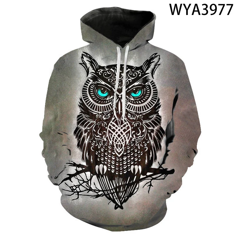 3D Printed Hoodies Men Women Wolf Animal Series Pullover Sweatshirts Cool Boy Girl Kids Streetwear Long Sleeve Fashion Coat