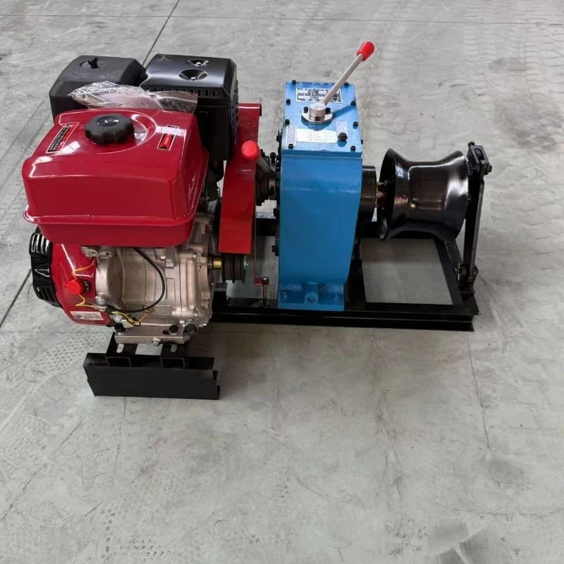 

1-15 Ton High-horsepower Winch Petrol Diesel Winch Cable Pulling Machine Winch Hoist Crane Lift