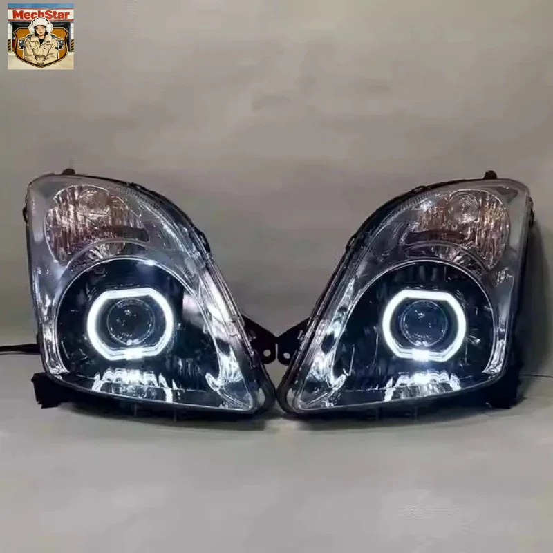 

For Suzuki Swift Modified Led Lens Front Headlight Assembly Daytime Running Light Turn Signal Car Head Lamp
