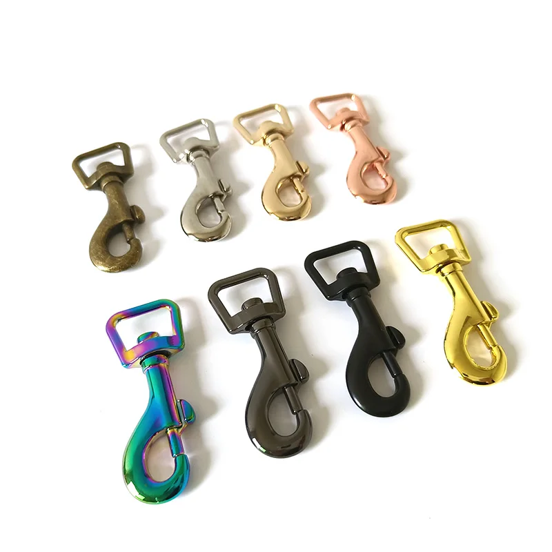 1 Pcs 15mm Webbing Metal Buckle Carabiner Seat Belt Loop Hardware Dog Leash Straps Lobster Clasps Sewing DIY Accessory Clip Hook