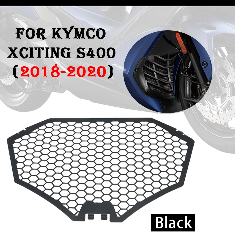 

2018-2020 For KYMCO Xciting S400 Water Tank Net Cover Water Tank Protective Cover Heat Dissipation Refit