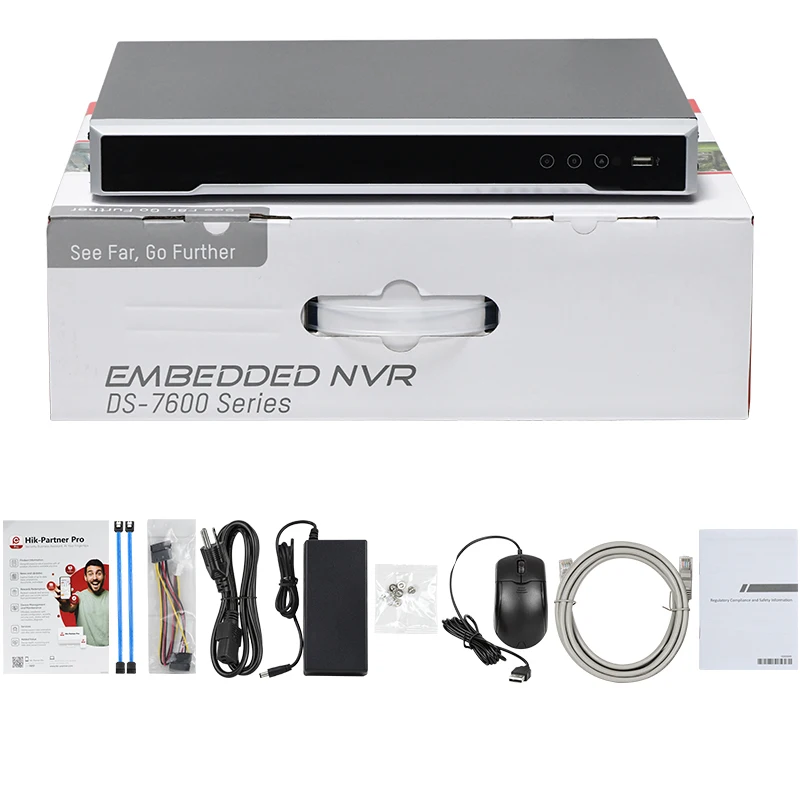 Hikvision 8ch 4K NVR 2HDDs AcuSense DS-7608NI-Q2/8P 80Mbps VCA Motion Detection 2.0