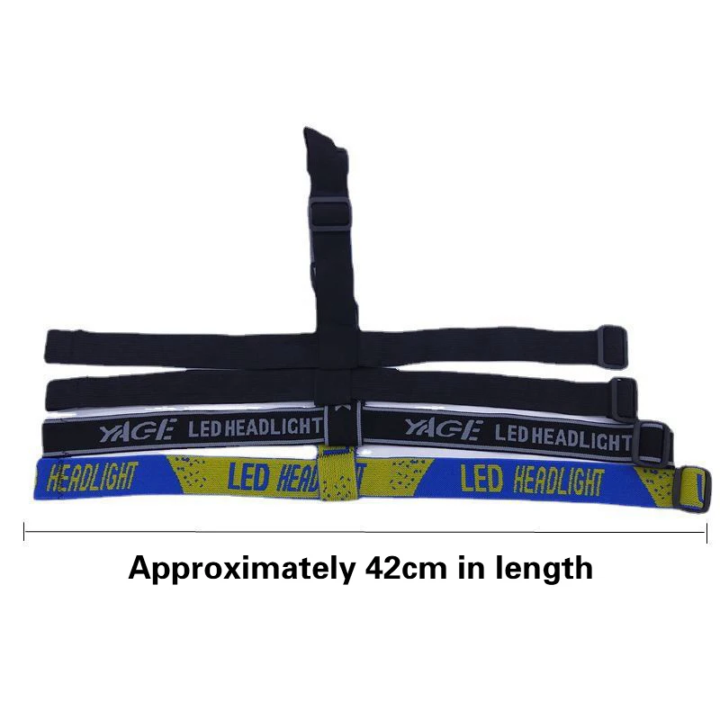 Universal Head Band Belt For LED Headlamp Bike Front Light Lamp Adjustable Strap High Elasticity Frontal Elastic Headband New