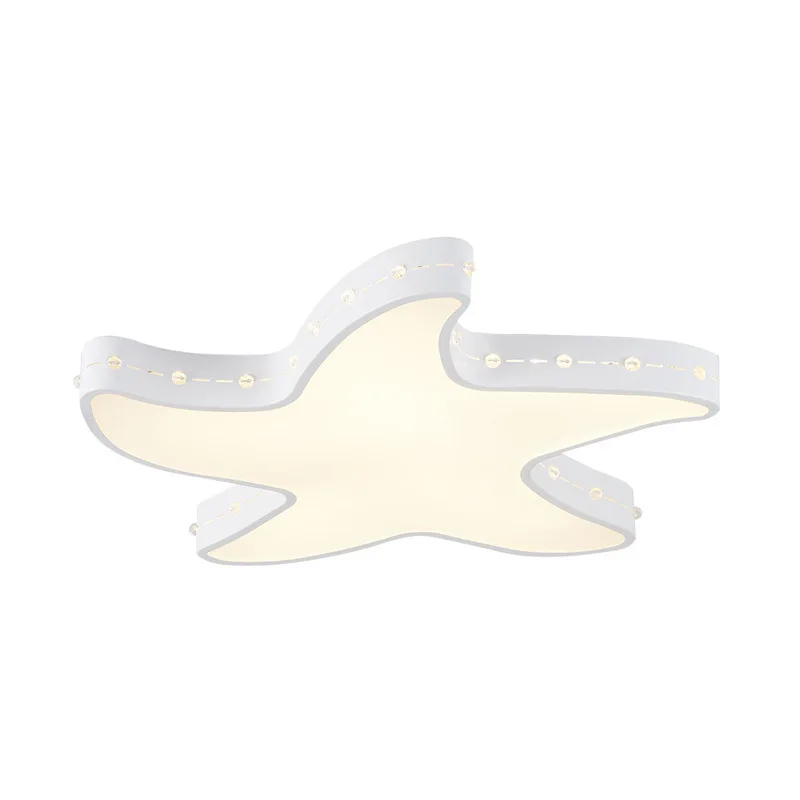 Full spectrum eye protection led ceiling light, minimalist boys and girls bedroom room lighting
