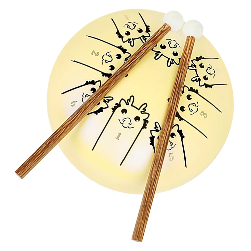 

1 set 1 Set Steel Tongue Drum Beginner Percussion Instrument For Kids Adults Meditation Music Education (Snake Design)