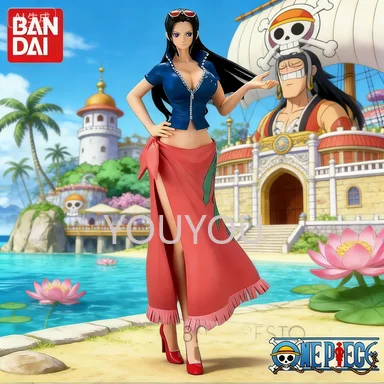 

In Stock Original Bandai Genuine One Piece Anime Nico Robin Figure Model