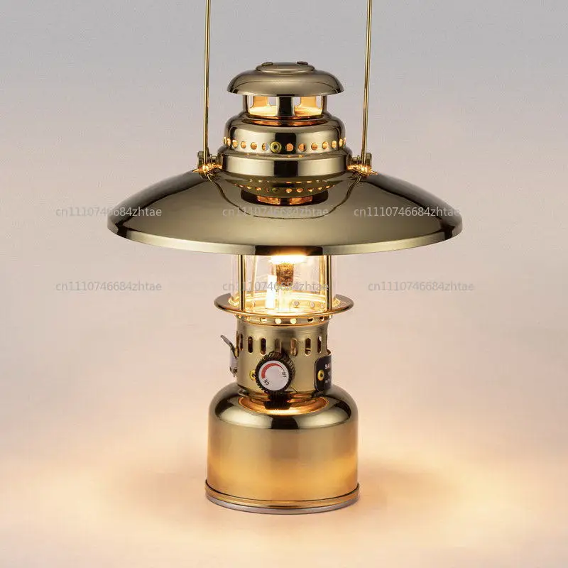 Vintage 150CP gas lamp, shaped camping gas cylinder, portable lighting, indoor high brightness mini candle